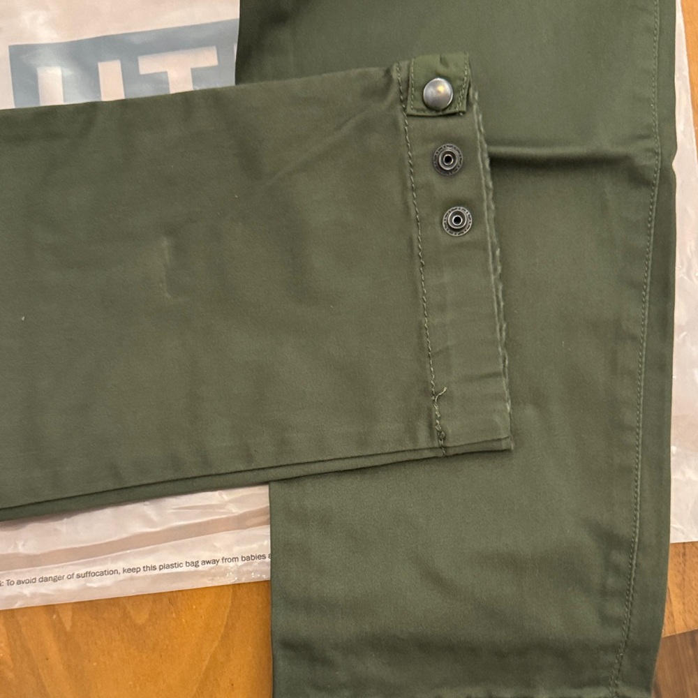 Kith Mercer Stretch Twill Jogger Army Green - Picture 2 of 4